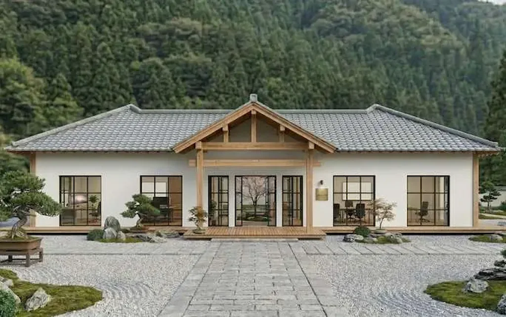 The Hanami Rivera Japanese Villa Concept - Mountain Modern